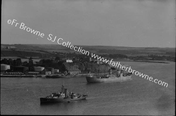 SS IRISH PLANE WITH MV MAEVE